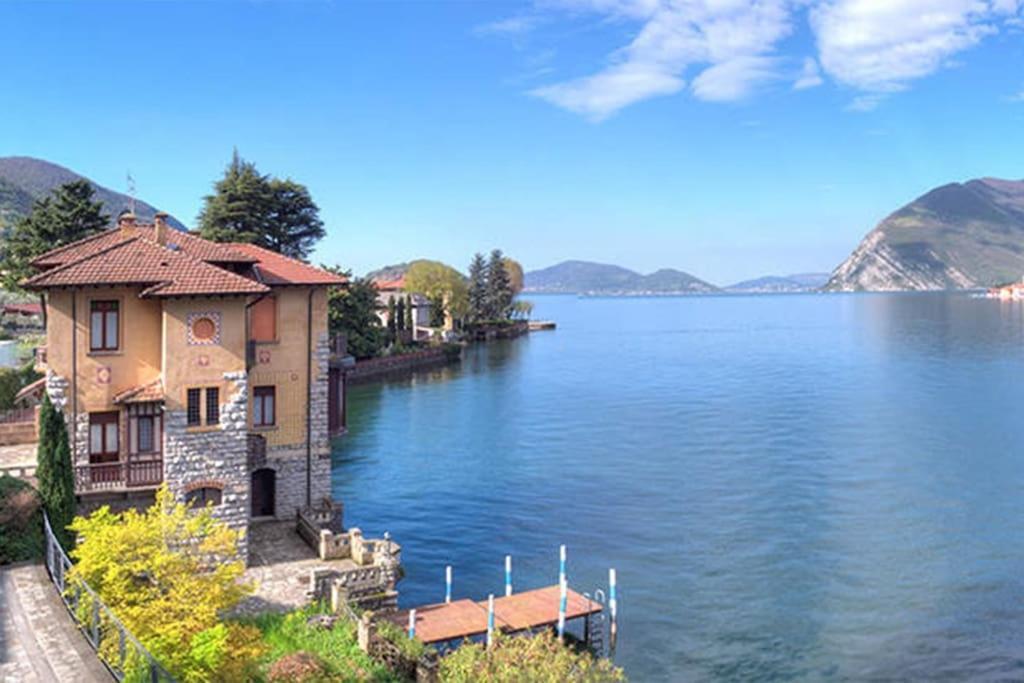 Villa Cecilia - Pieds Dans L'Eau Sulzano Exteriör bild