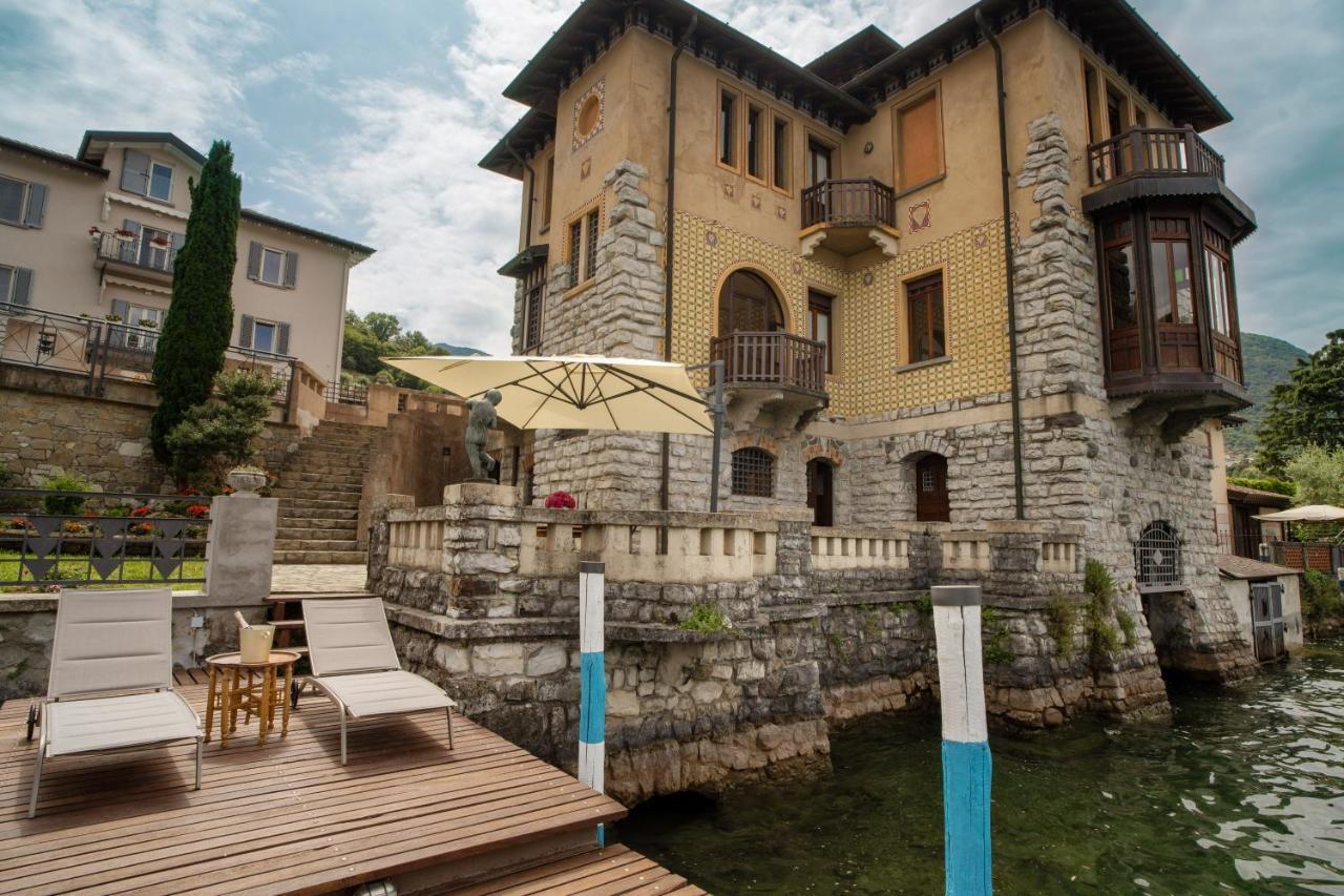 Villa Cecilia - Pieds Dans L'Eau Sulzano Exteriör bild